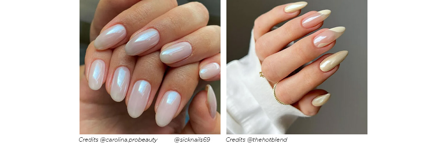 chrome nails chrome nails